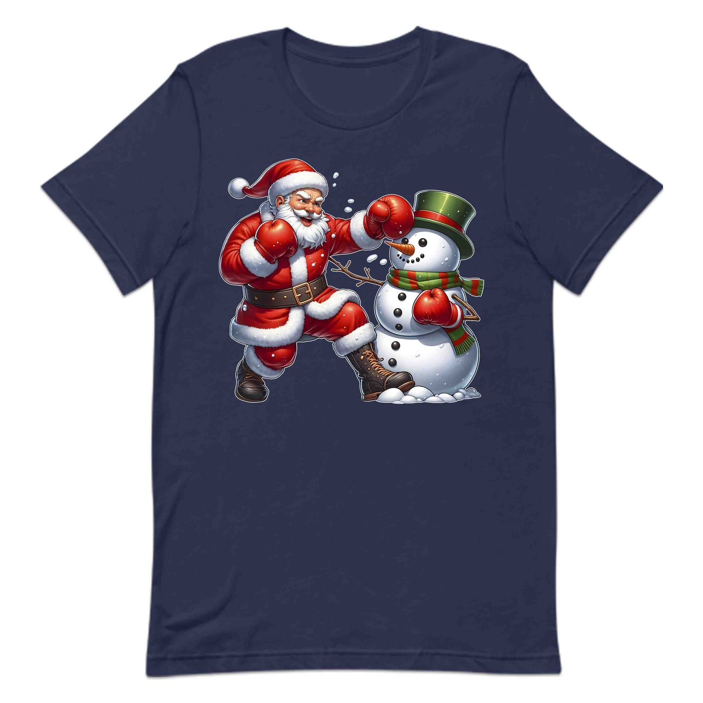 Santa Boxing Snowman Festive Xmas | PRODUCT CODE: STNBXNOMTVSVH