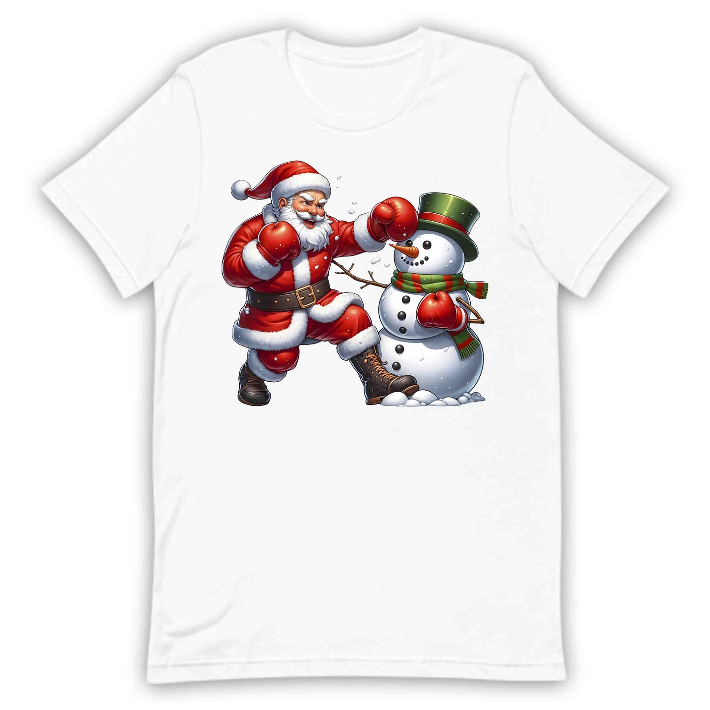 Santa Boxing Snowman Festive Xmas | PRODUCT CODE: STNBXNOMTVSVH