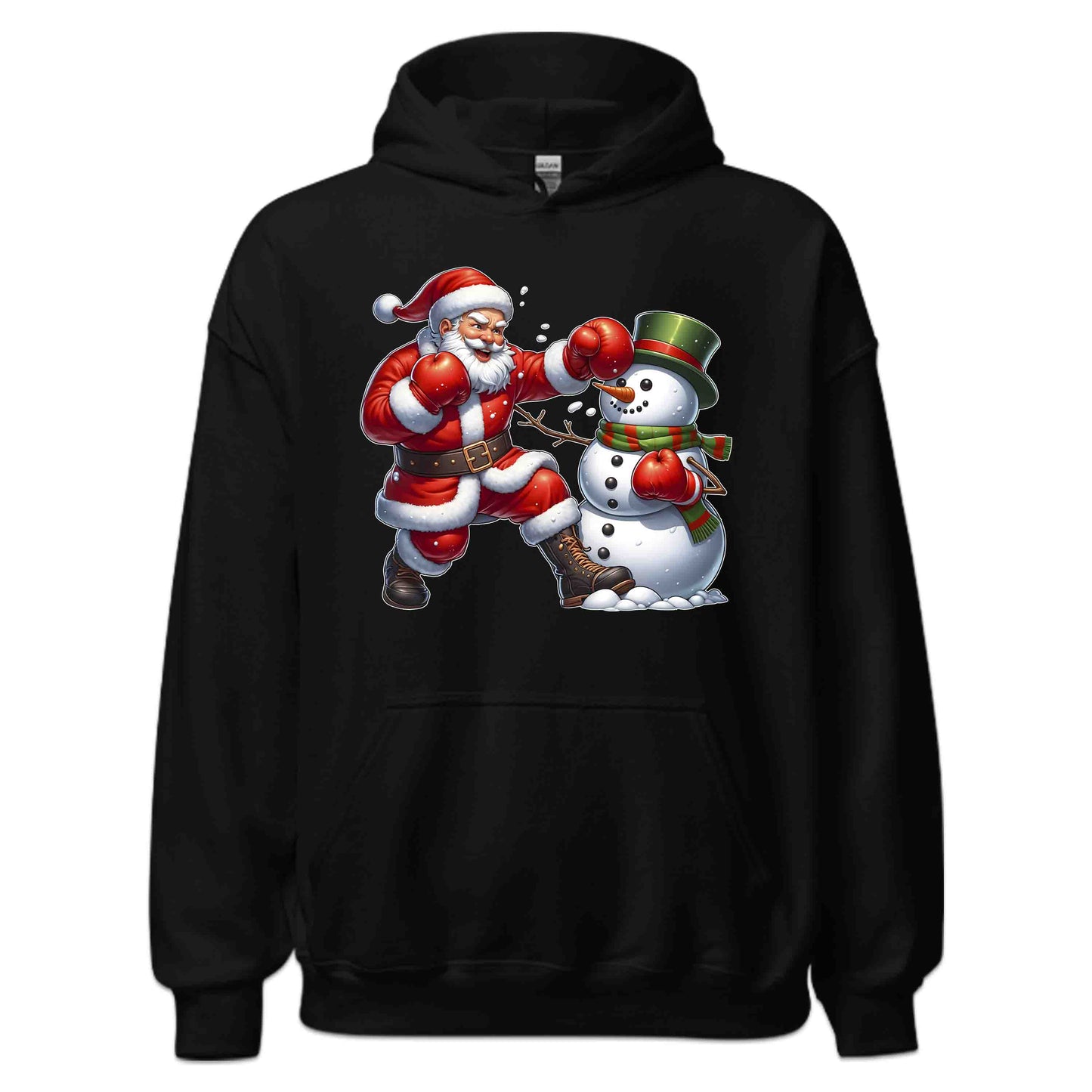 Santa Boxing Snowman Festive Xmas | PRODUCT CODE: STNBXNOMTVSVH