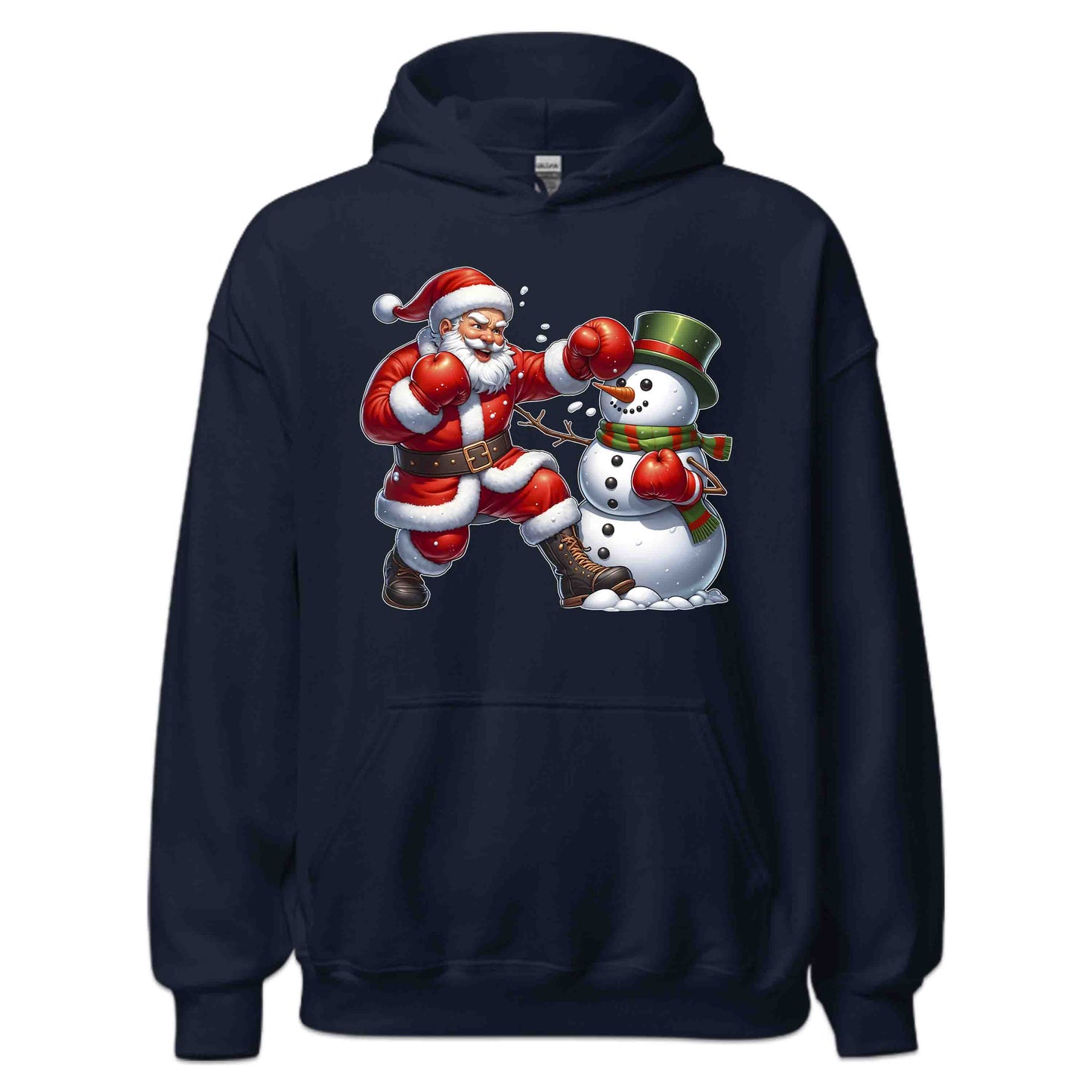 Santa Boxing Snowman Festive Xmas | PRODUCT CODE: STNBXNOMTVSVH