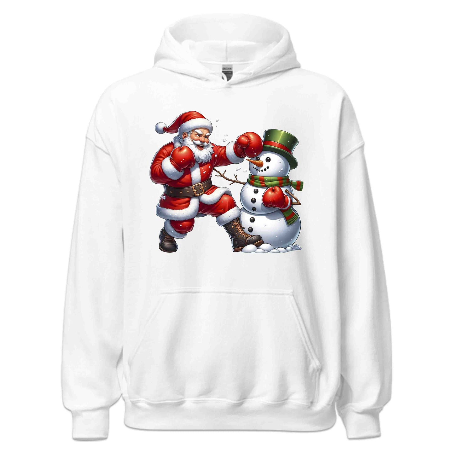 Santa Boxing Snowman Festive Xmas | PRODUCT CODE: STNBXNOMTVSVH