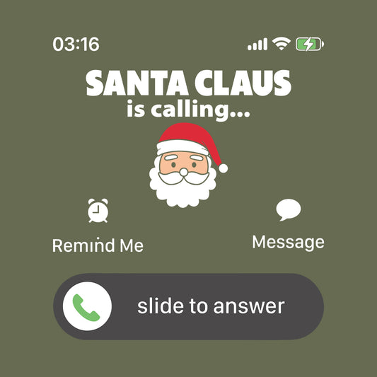 Santa Claus is Calling Funny Christmas Phone Call | PRODUCT CODE: STNCLNGIPHNOE