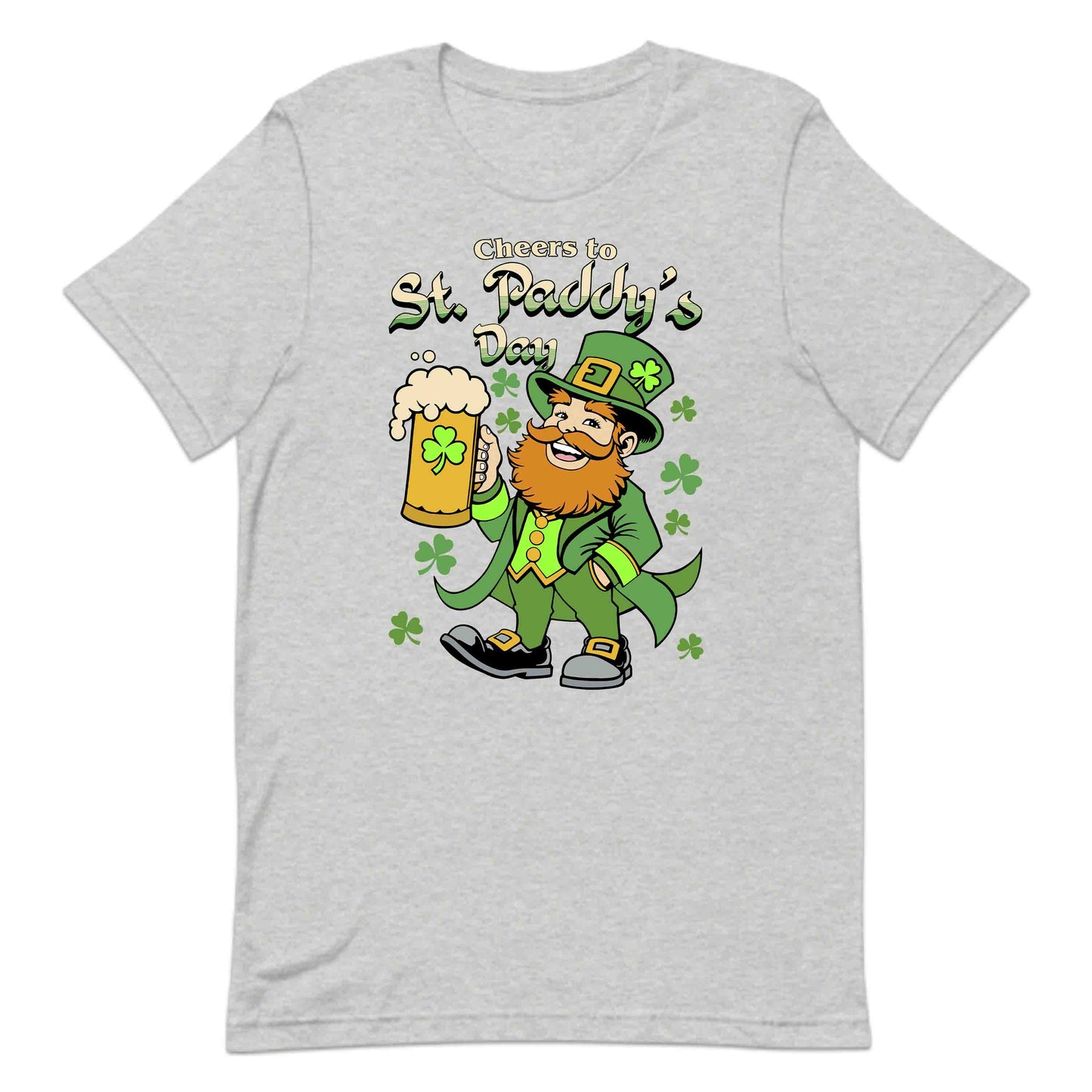 St. Patrick's Day Leprechaun Beer Drinking Cheers Irish Shamrock | PRODUCT CODE: STPRCHFLPRNCH