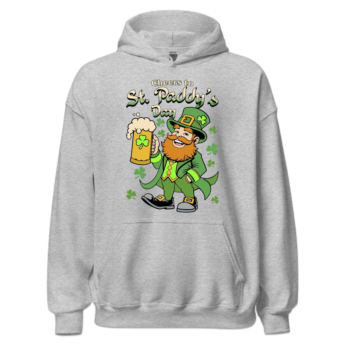 St. Patrick's Day Leprechaun Beer Drinking Cheers Irish Shamrock | PRODUCT CODE: STPRCHFLPRNCH