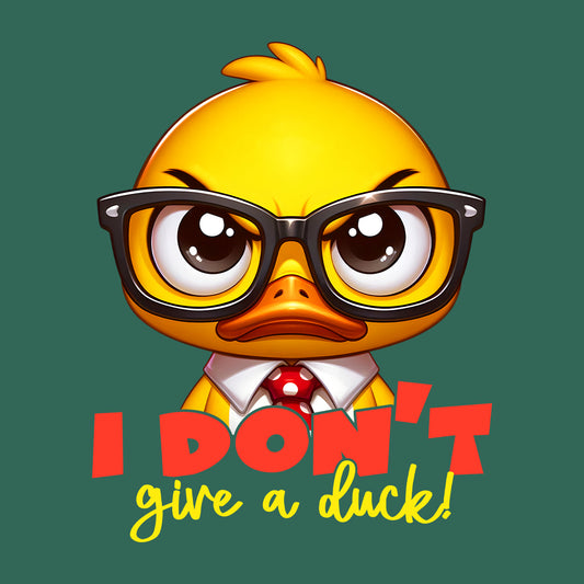 Stern Looking Duck I Don't Give A Duck | PRODUCT CODE: STRNLCKDK