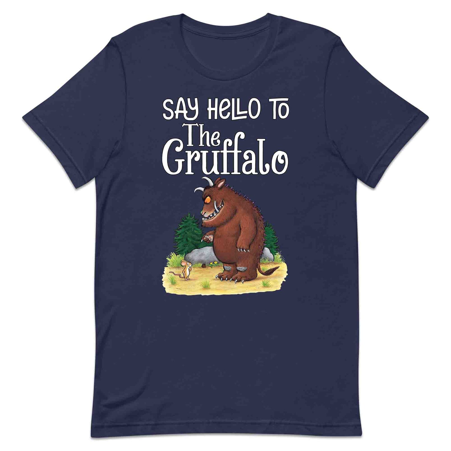 Say Hello to The Gruffalo T-Shirt | Book Day Jumper | Classic Storybook Cartoon Hoodie | PRODUCT CODE: STUERYCNGPF