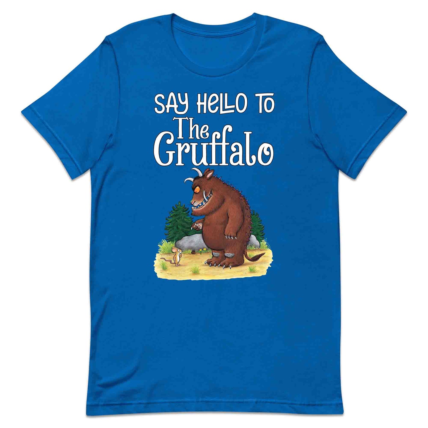 Say Hello to The Gruffalo T-Shirt | Book Day Jumper | Classic Storybook Cartoon Hoodie | PRODUCT CODE: STUERYCNGPF