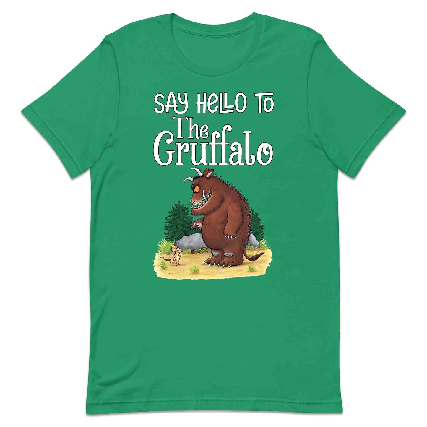 Say Hello to The Gruffalo T-Shirt | Book Day Jumper | Classic Storybook Cartoon Hoodie | PRODUCT CODE: STUERYCNGPF
