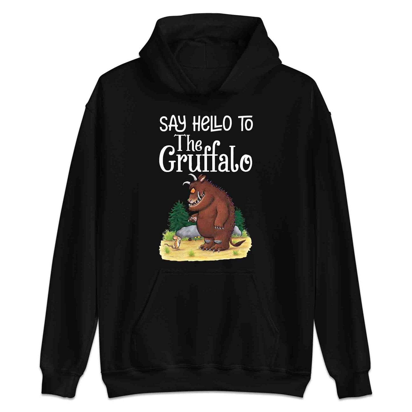 Say Hello to The Gruffalo T-Shirt | Book Day Jumper | Classic Storybook Cartoon Hoodie | PRODUCT CODE: STUERYCNGPF