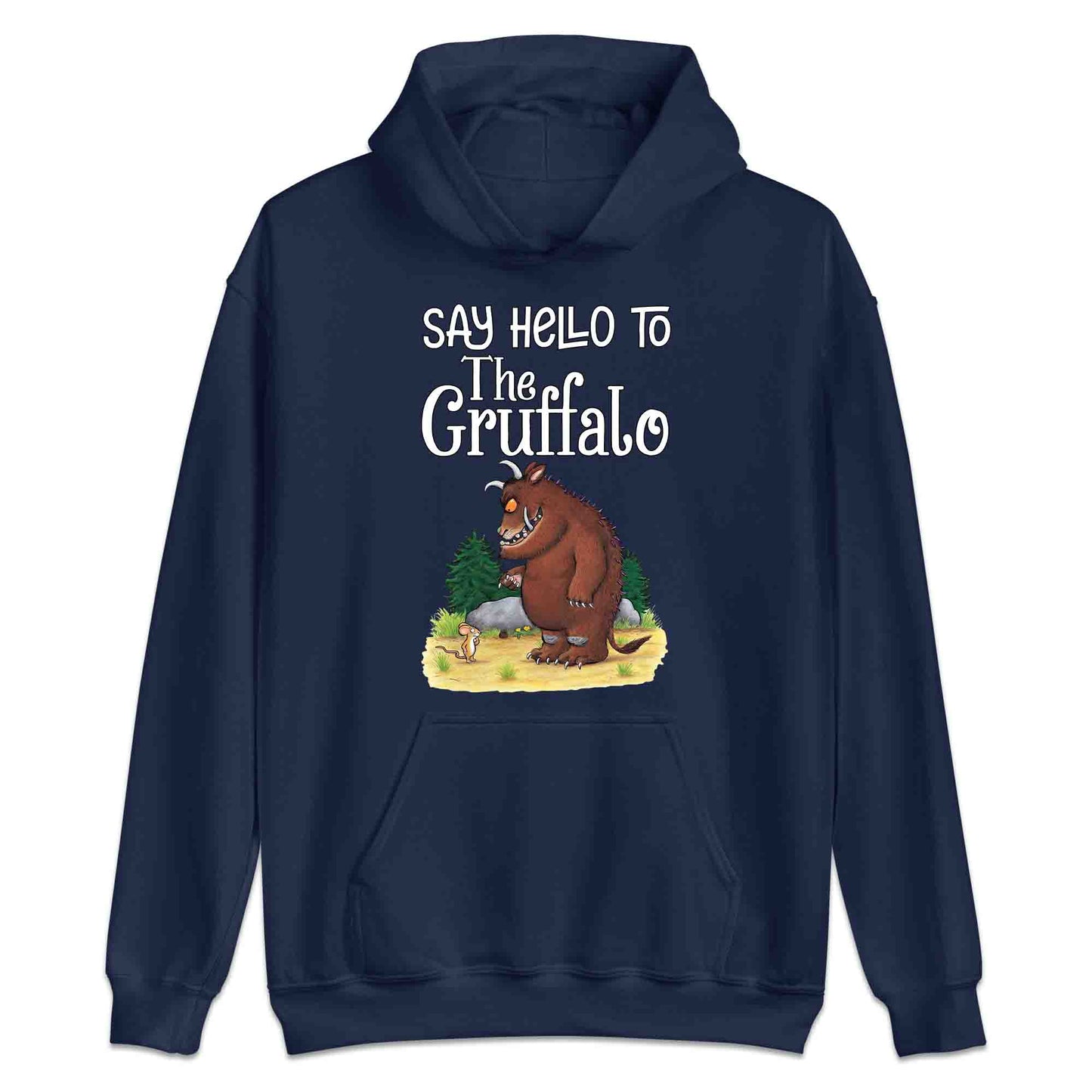 Say Hello to The Gruffalo T-Shirt | Book Day Jumper | Classic Storybook Cartoon Hoodie | PRODUCT CODE: STUERYCNGPF