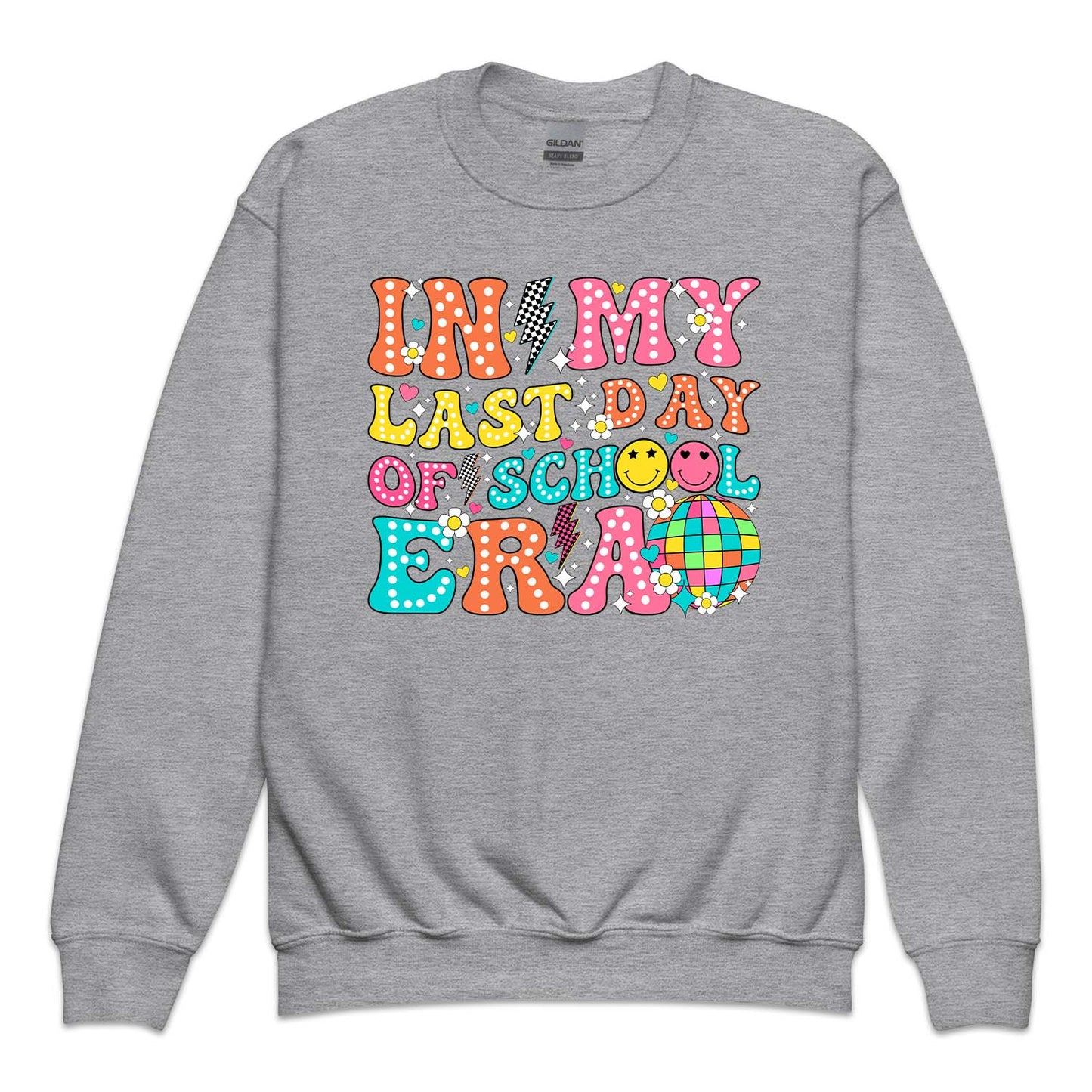 Retro Happy Face In My Last Day Of School Era | PRODUCT CODE: IMYLTDOSER