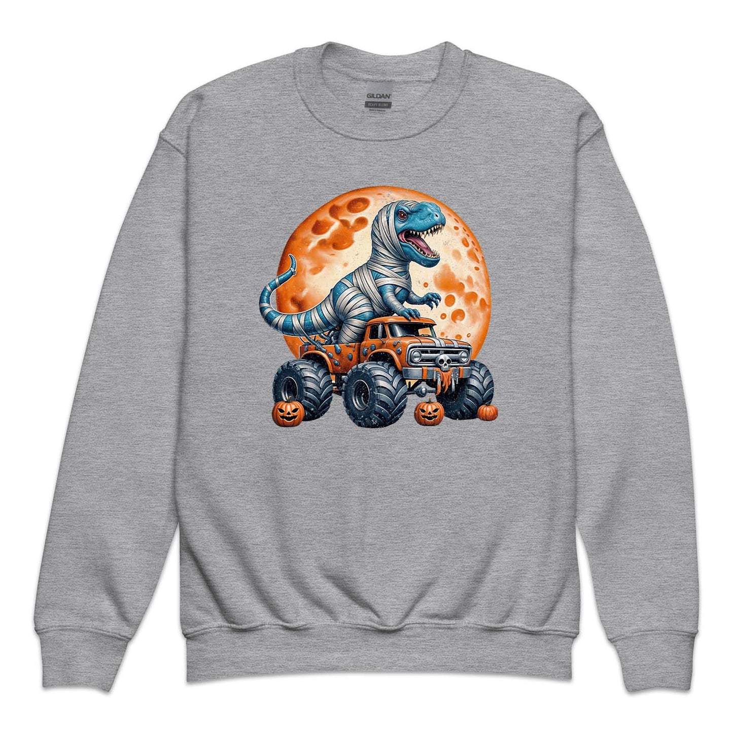 Halloween Monster Truck Mummy Dinosaur Spooky Saurus | PRODUCT CODE: HLMNSTRKM