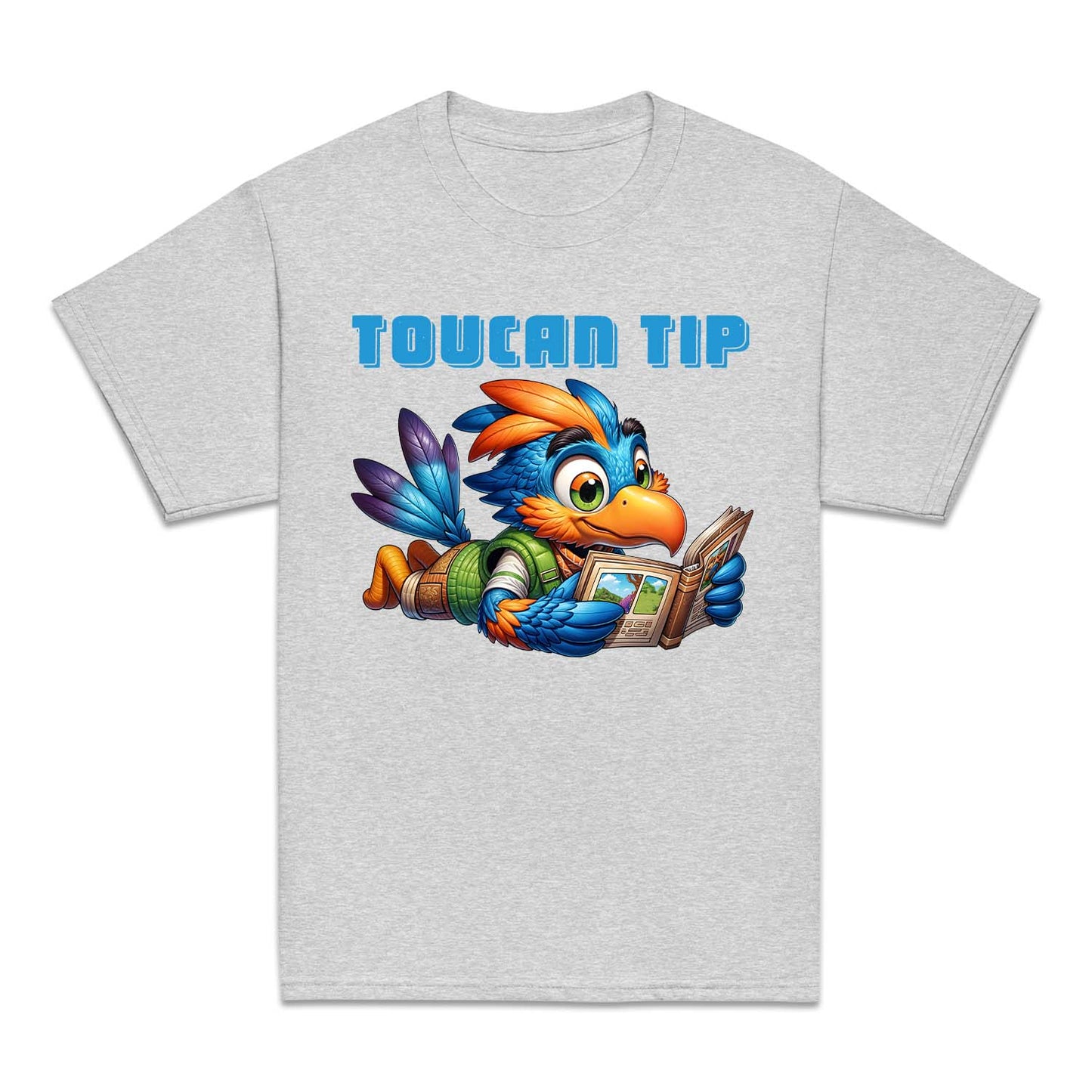 Reading Bird Toucan Tip Reading A Book | PRODUCT CODE: TCHPITRDBO