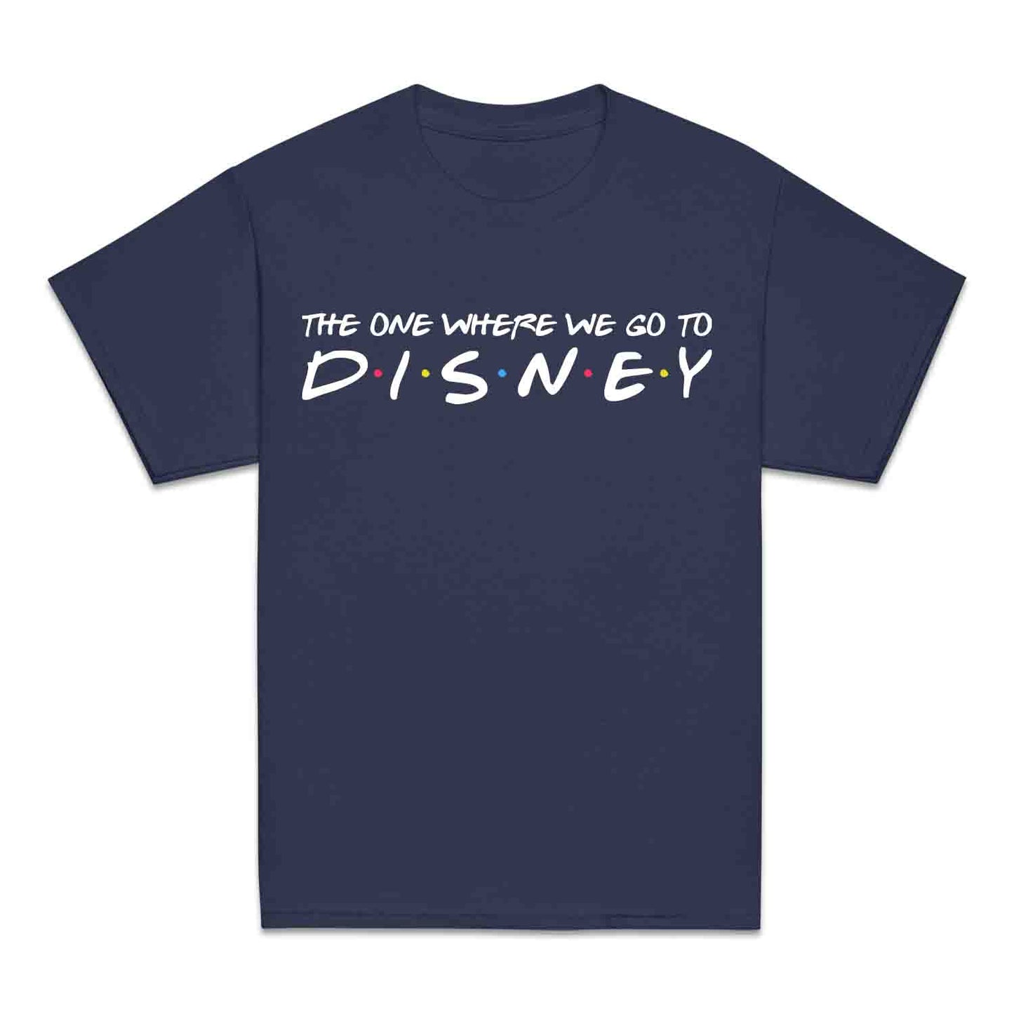 The One Where We Go to Disney Kids T-Shirt | Friends TV Show Kids Jumper | Disney Trip Matching Hoodie | PRODUCT CODE: TCBNAPOEFUDM