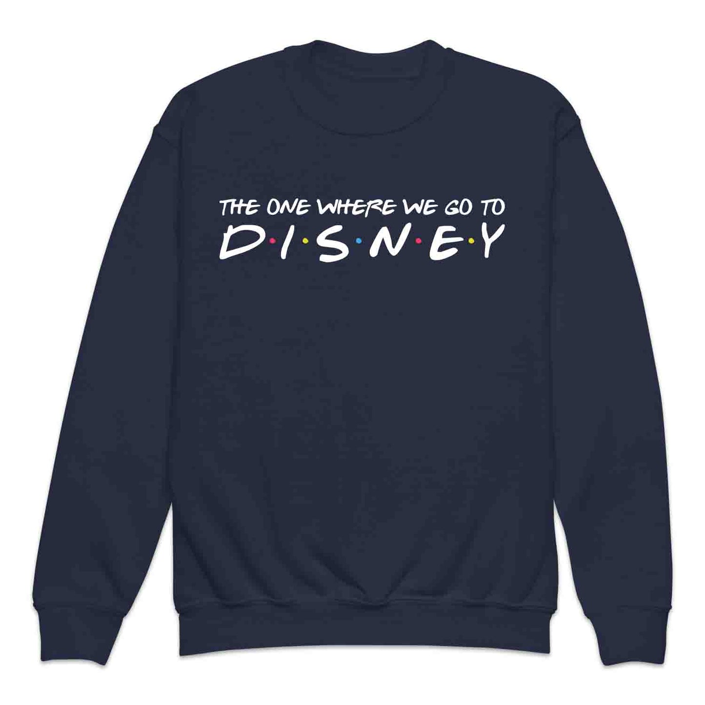 The One Where We Go to Disney Kids T-Shirt | Friends TV Show Kids Jumper | Disney Trip Matching Hoodie | PRODUCT CODE: TCBNAPOEFUDM