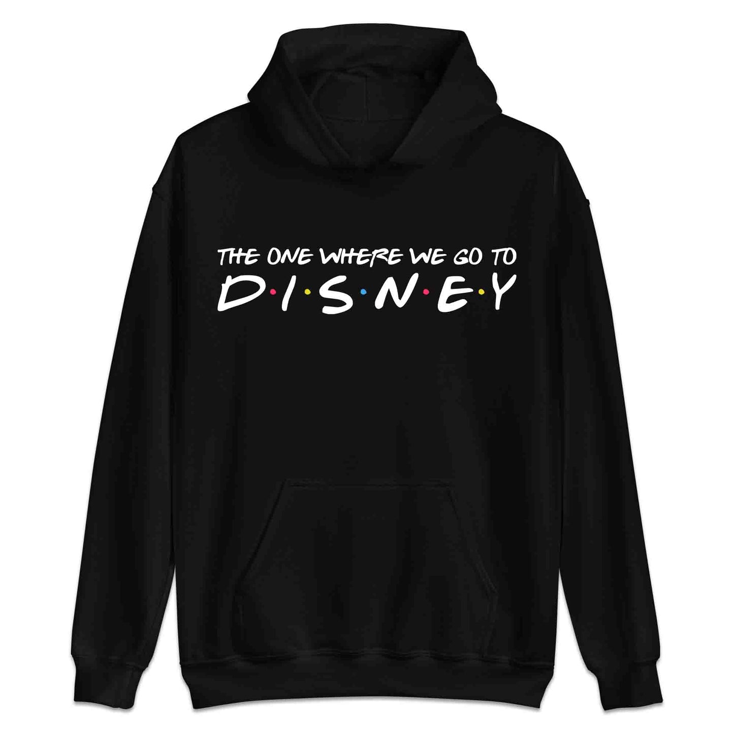 The One Where We Go to Disney T-Shirt | Friends TV Show Jumper | Disney Trip Matching Hoodie | PRODUCT CODE: TCBNAPOEFUDM
