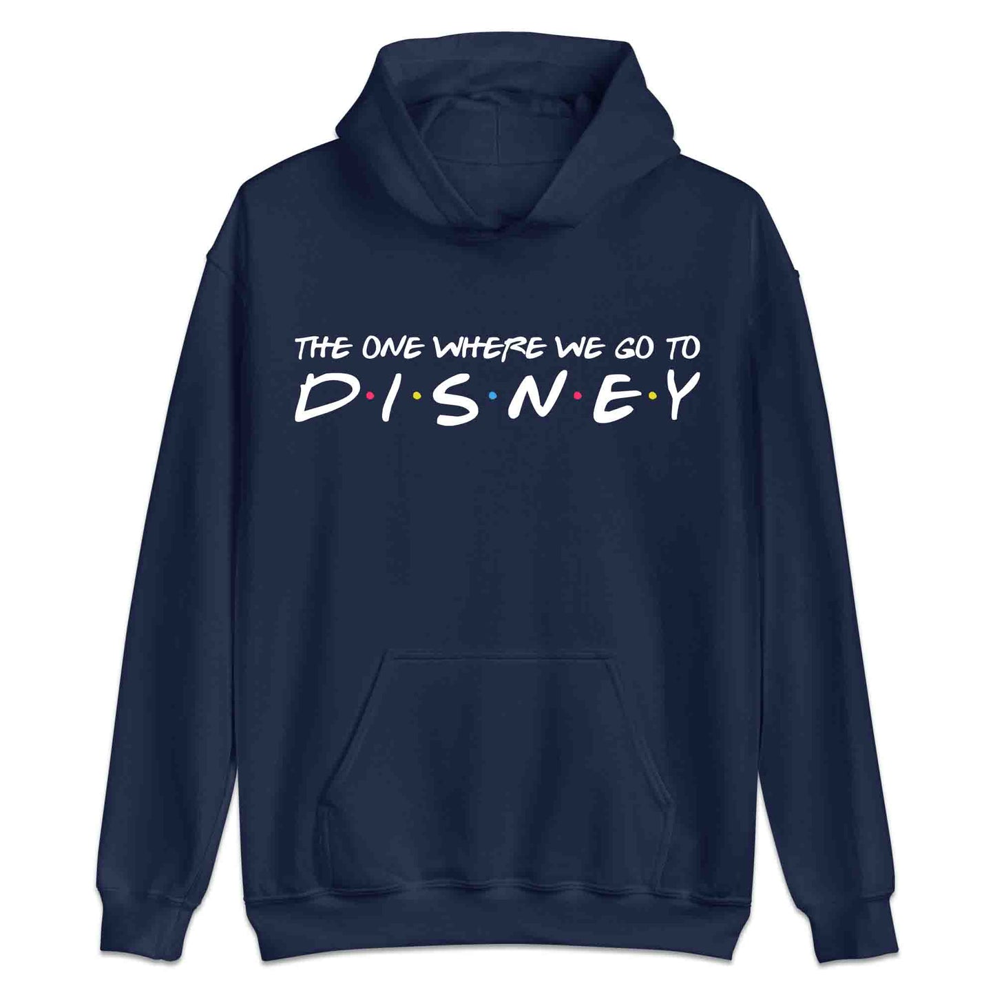 The One Where We Go to Disney T-Shirt | Friends TV Show Jumper | Disney Trip Matching Hoodie | PRODUCT CODE: TCBNAPOEFUDM