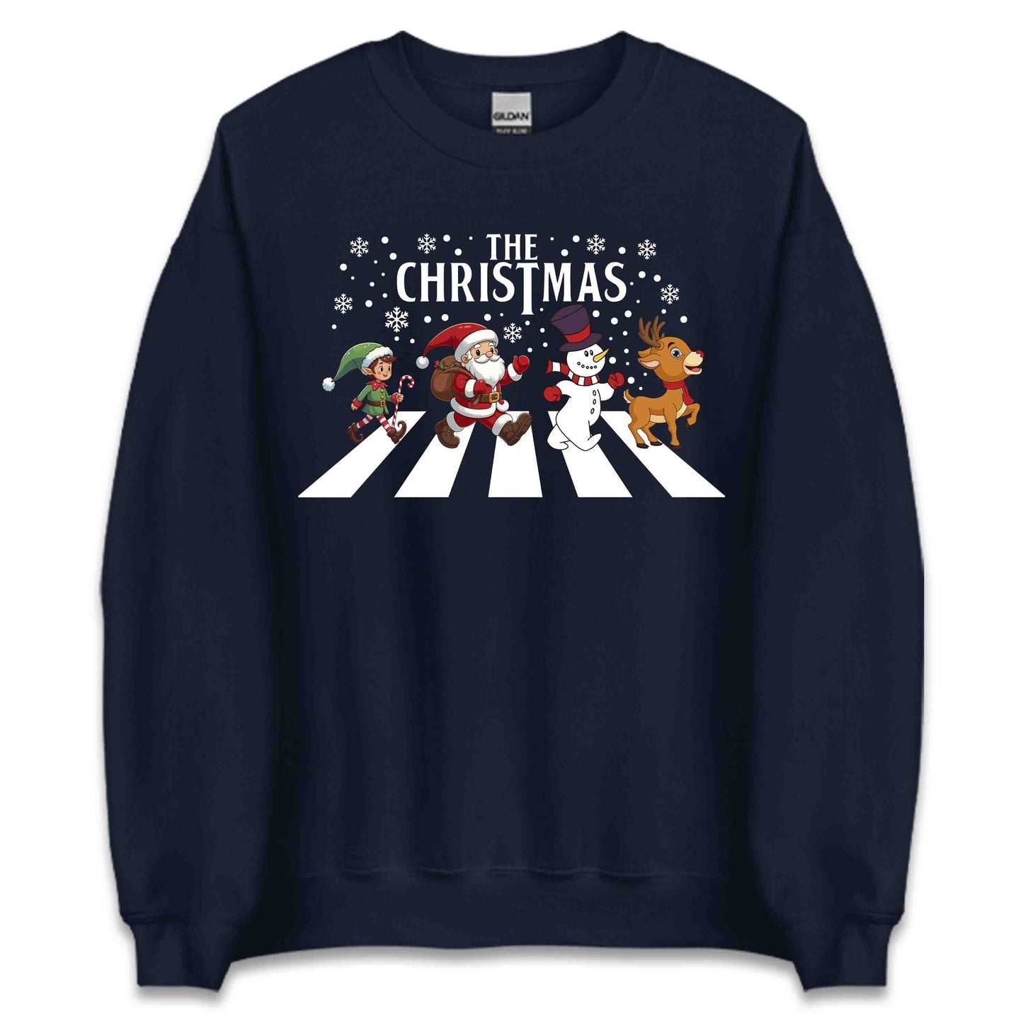 The Christmas Santa & Friends Abbey Road Walk Xmas Parade | PRODUCT CODE: TCHRSNDFRAWL