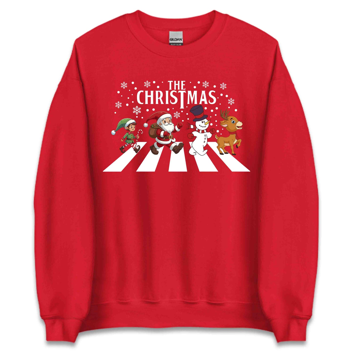 The Christmas Santa & Friends Abbey Road Walk Xmas Parade | PRODUCT CODE: TCHRSNDFRAWL