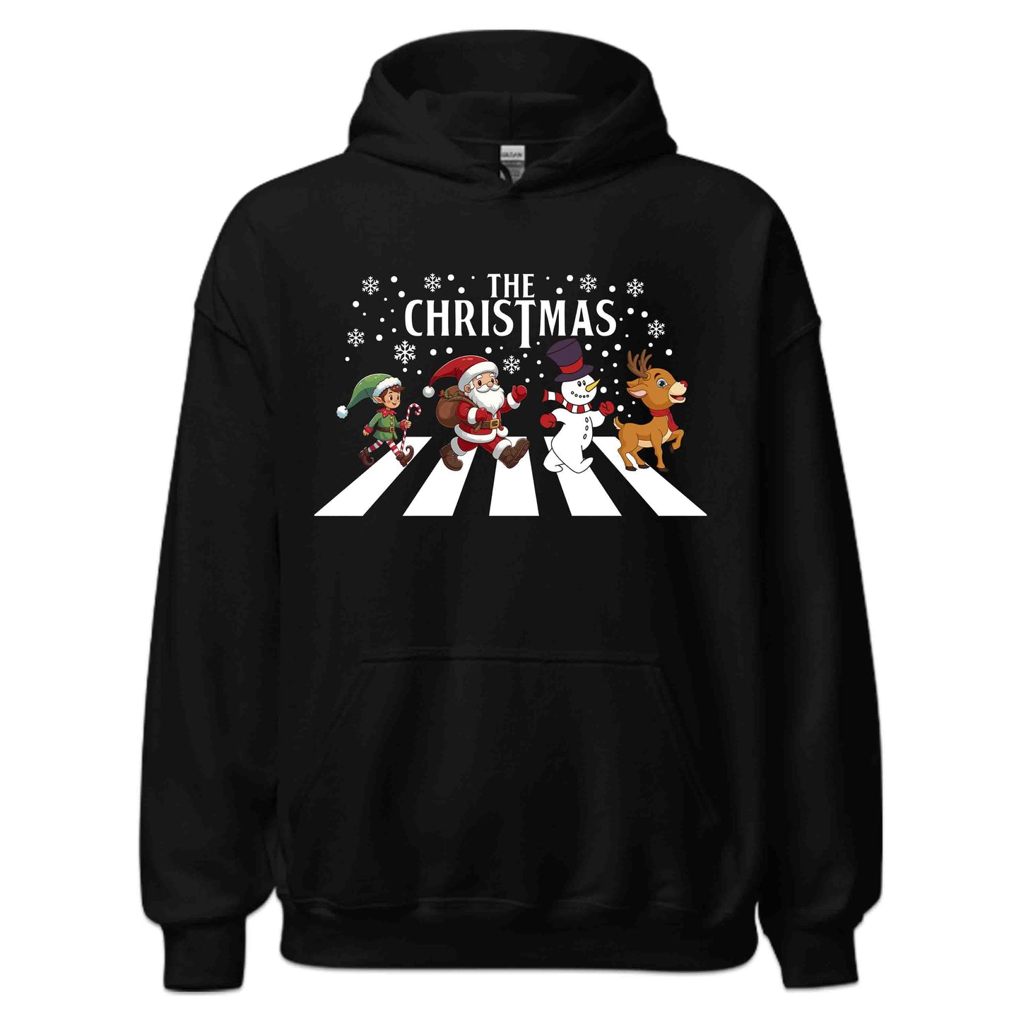 The Christmas Santa & Friends Abbey Road Walk Xmas Parade | PRODUCT CODE: TCHRSNDFRAWL