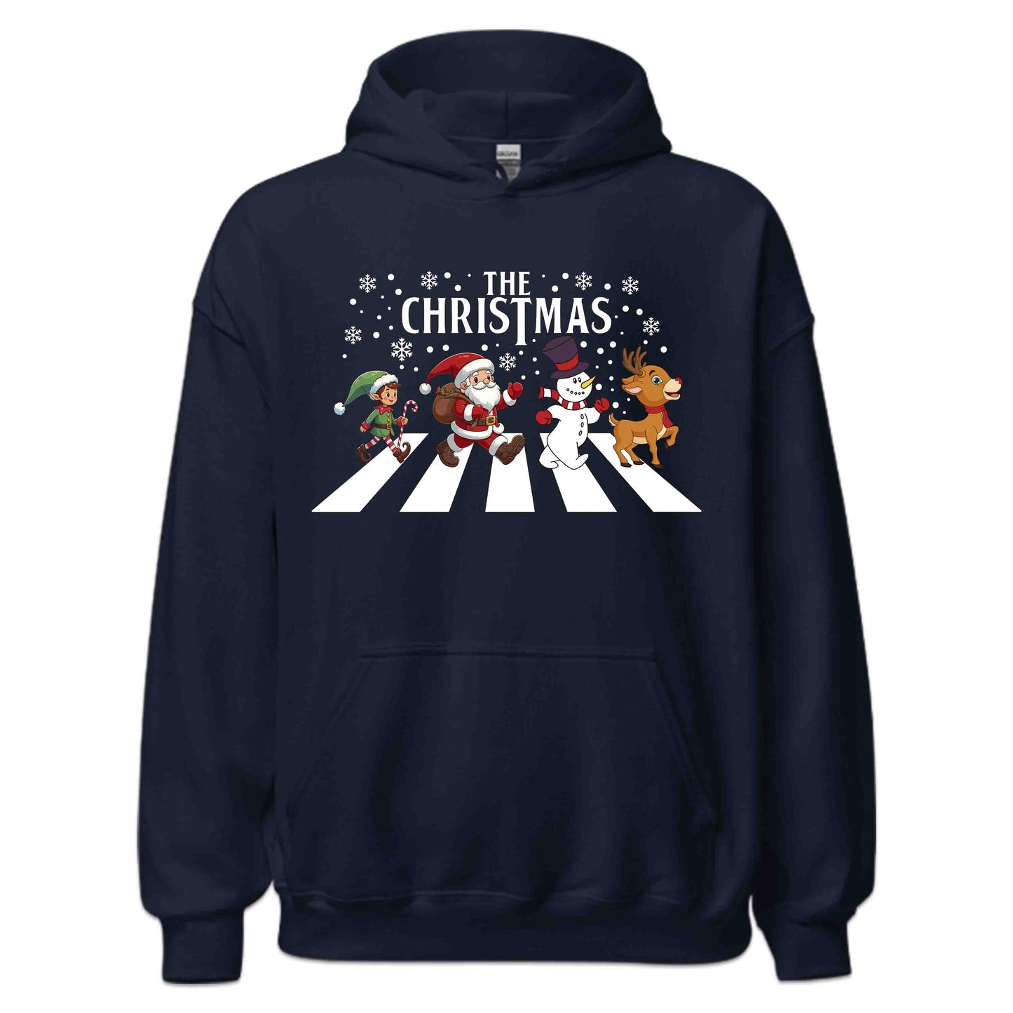The Christmas Santa & Friends Abbey Road Walk Xmas Parade | PRODUCT CODE: TCHRSNDFRAWL