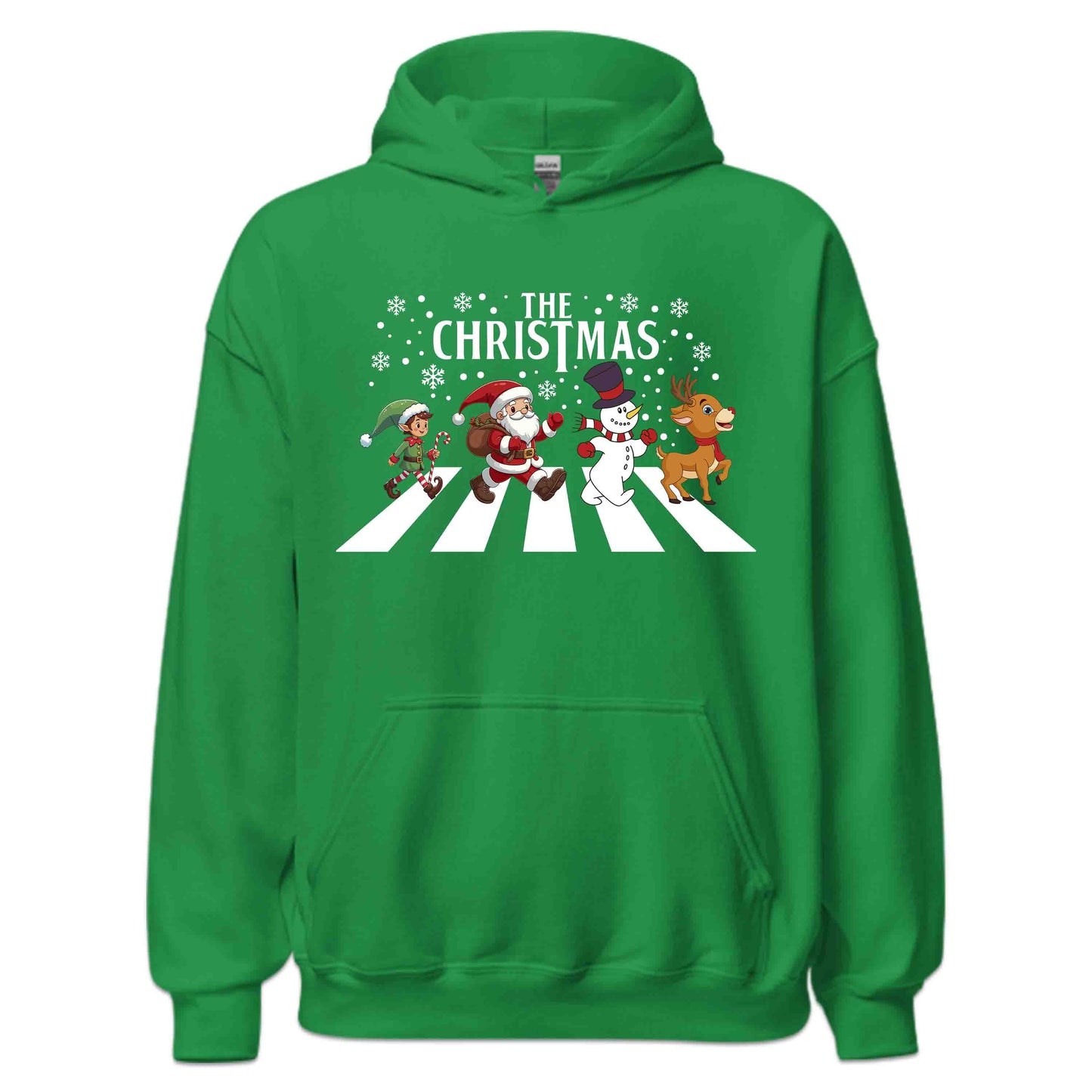 The Christmas Santa & Friends Abbey Road Walk Xmas Parade | PRODUCT CODE: TCHRSNDFRAWL