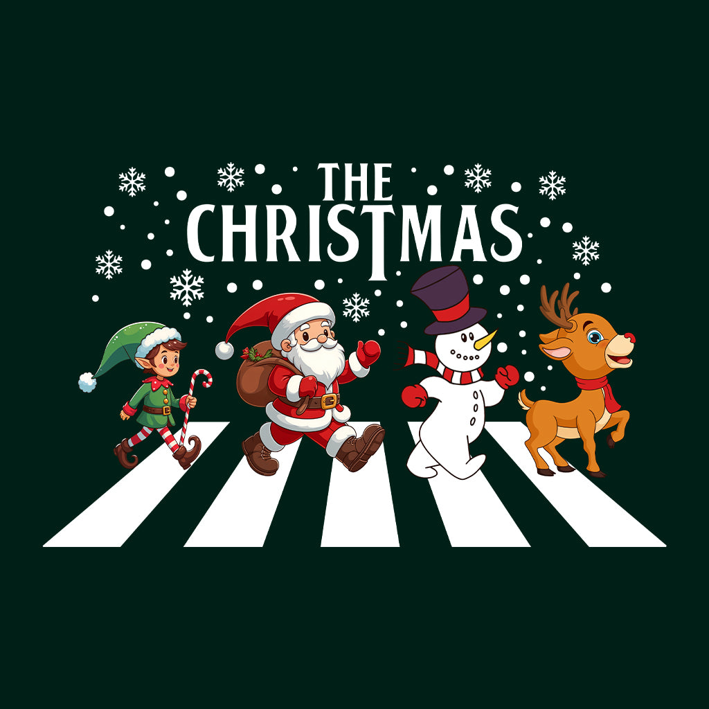 The Christmas Santa & Friends Abbey Road Walk Xmas Parade | PRODUCT CODE: TCHRSNDFRAWL