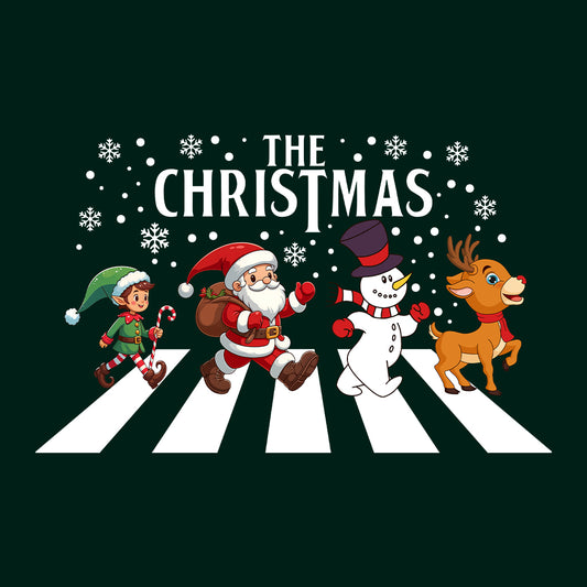 The Christmas Santa & Friends Abbey Road Walk Xmas Parade | PRODUCT CODE: TCHRSNDFRAWL
