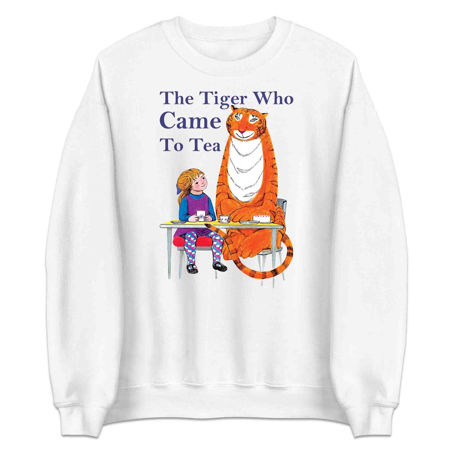 The Tiger Who Came to Tea T-Shirt | Book Day Jumper | Storybook Tiger Hoodie | PRODUCT CODE: TEHGFNRWH