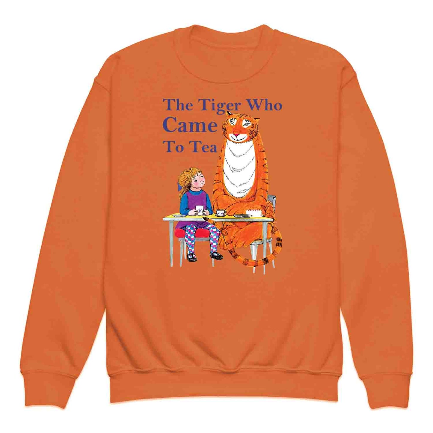 The Tiger Who Came to Tea Kids T-Shirt | Book Day Kids Jumper | Storybook Tiger Kids Hoodie | PRODUCT CODE: TEHGFNRWH