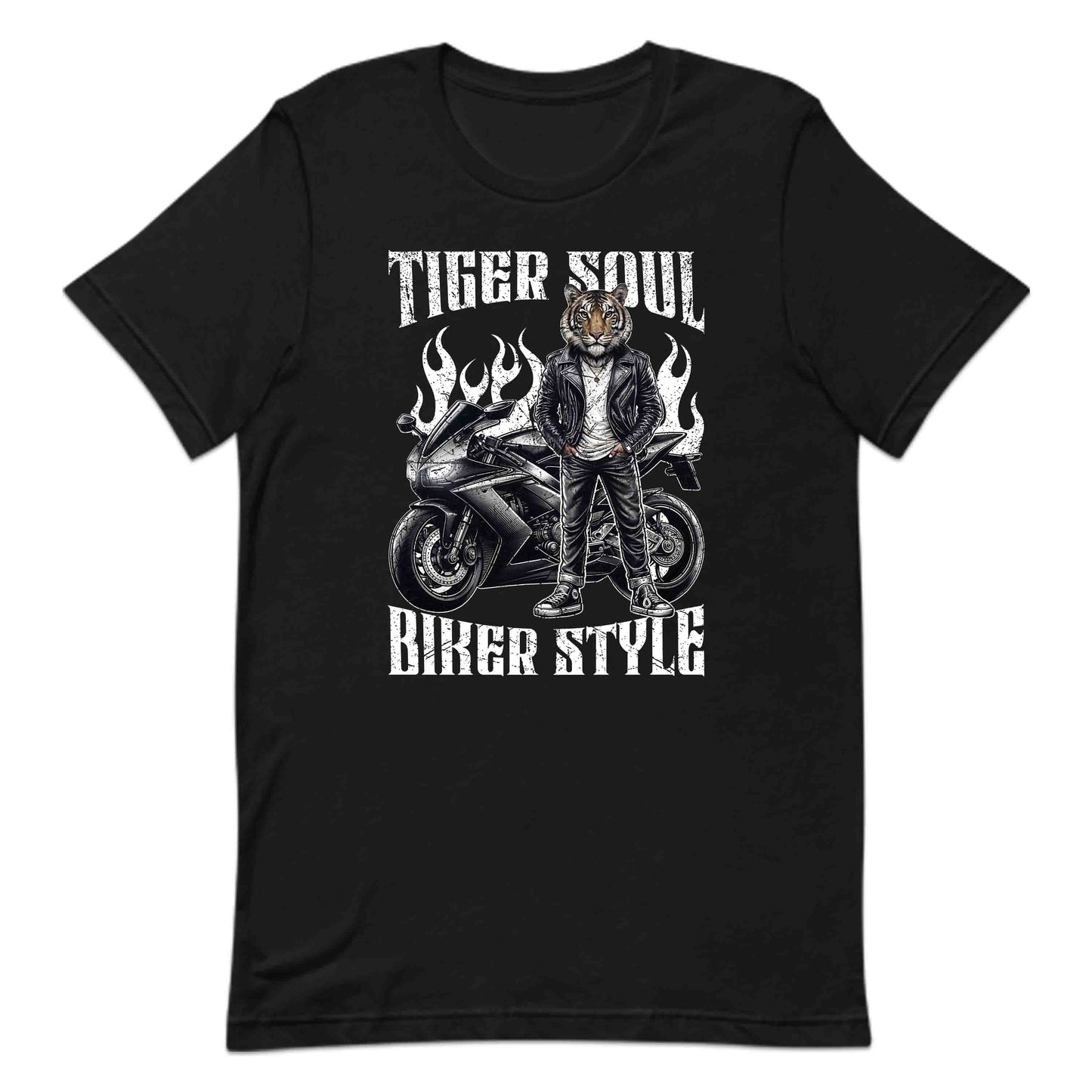 Tiger Soul Biker Style Wild & Fierce Tiger Biker Extreme Speed Racer | PRODUCT CODE: TGSKGHDEUBVU