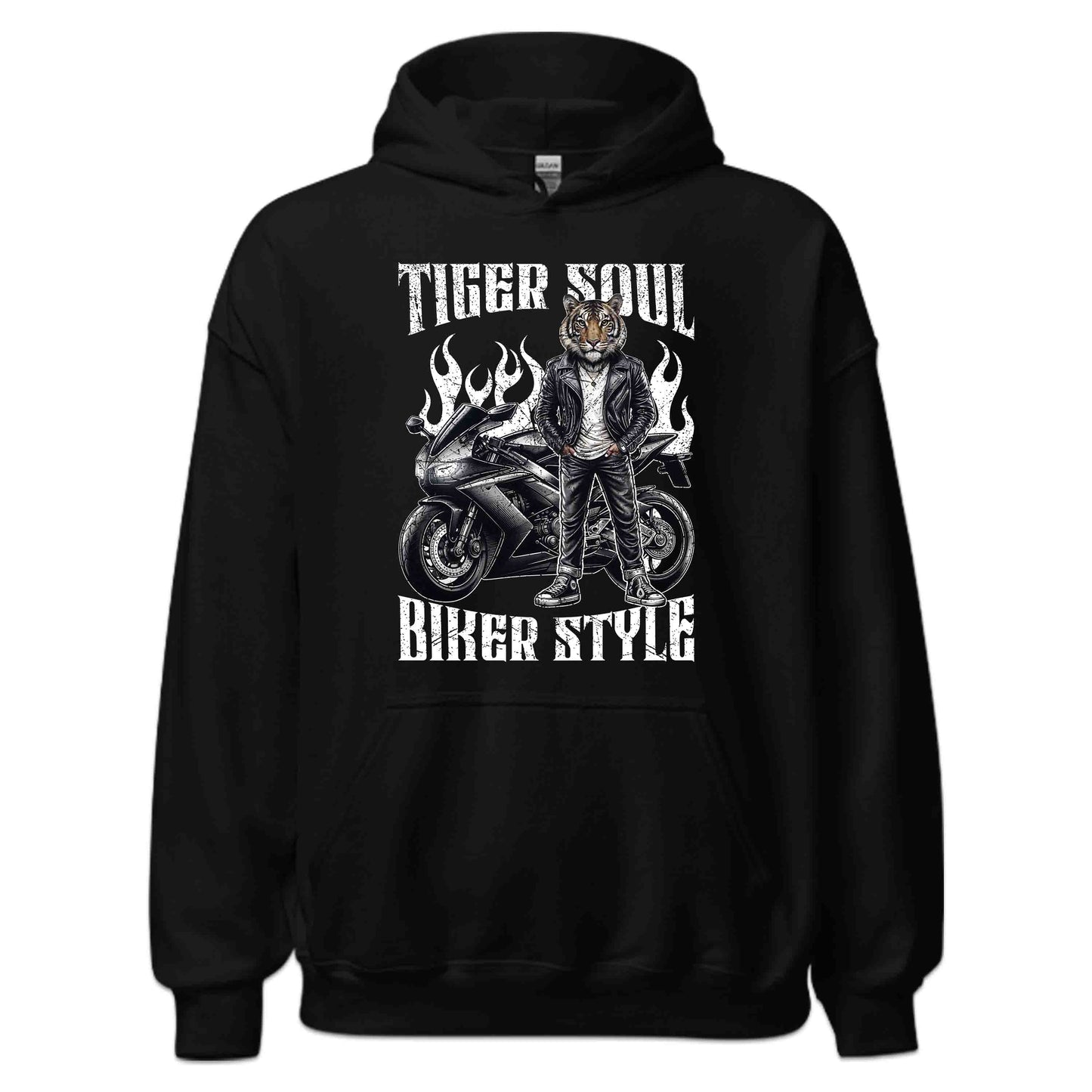Tiger Soul Biker Style Wild & Fierce Tiger Biker Extreme Speed Racer | PRODUCT CODE: TGSKGHDEUBVU