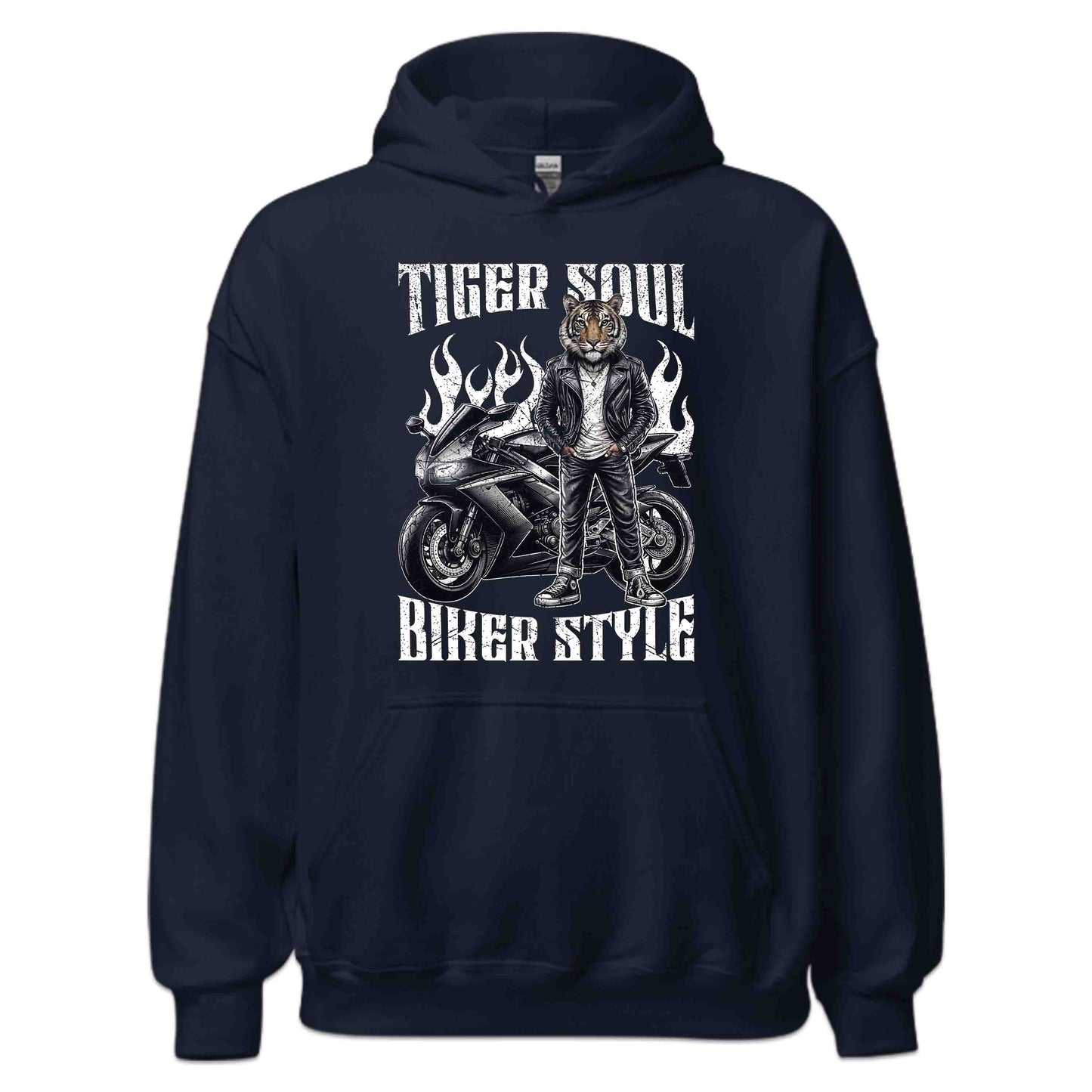 Tiger Soul Biker Style Wild & Fierce Tiger Biker Extreme Speed Racer | PRODUCT CODE: TGSKGHDEUBVU