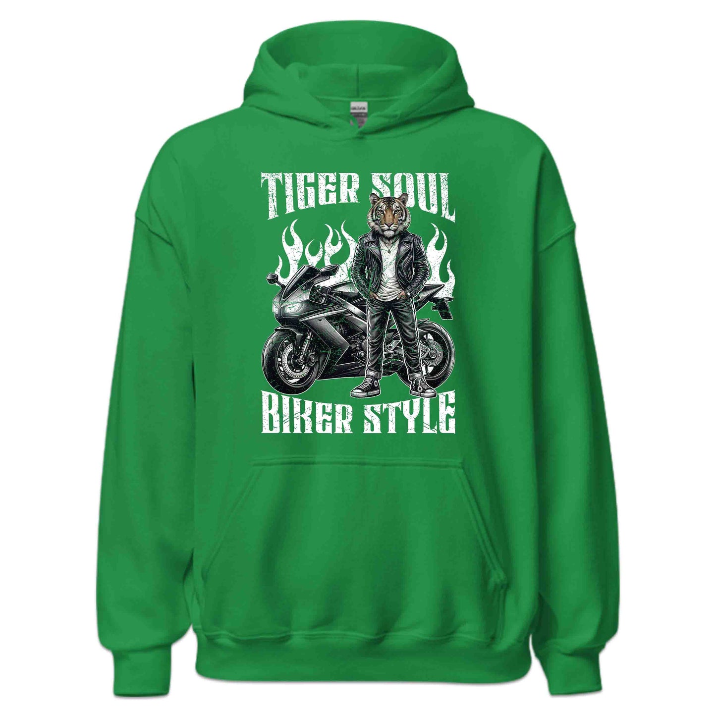 Tiger Soul Biker Style Wild & Fierce Tiger Biker Extreme Speed Racer | PRODUCT CODE: TGSKGHDEUBVU