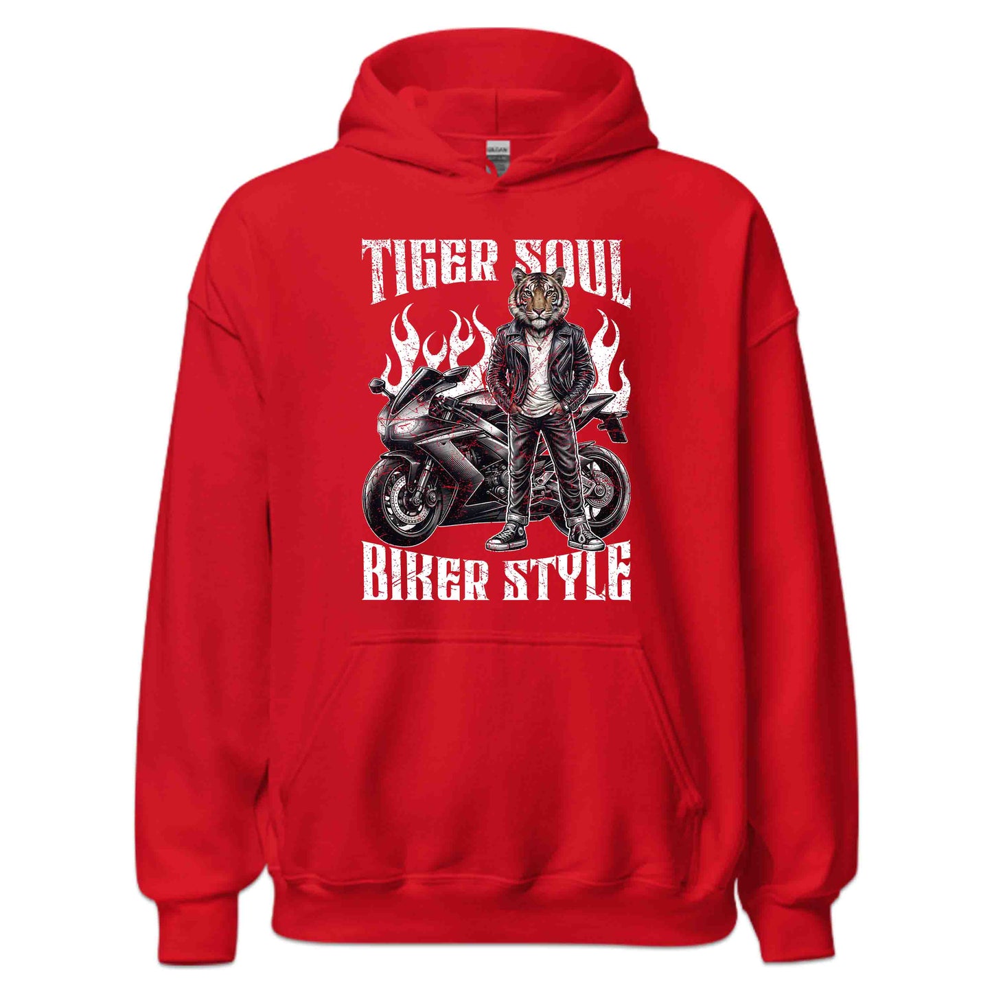 Tiger Soul Biker Style Wild & Fierce Tiger Biker Extreme Speed Racer | PRODUCT CODE: TGSKGHDEUBVU