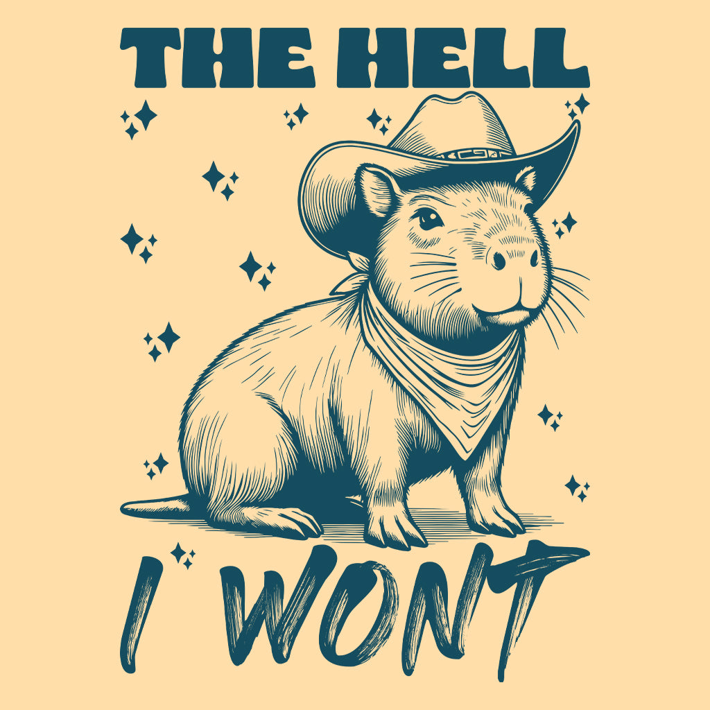 Western Cowboy Capybara | PRODUCT CODE: THLEIWNTC