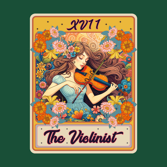 The Violinist Tarot Card Music Lover | PRODUCT CODE: THVLONSTRC