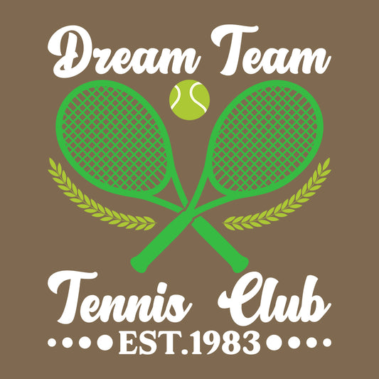 Personalized Tennis Club Game Day | PRODUCT CODE: TNESCUOMP