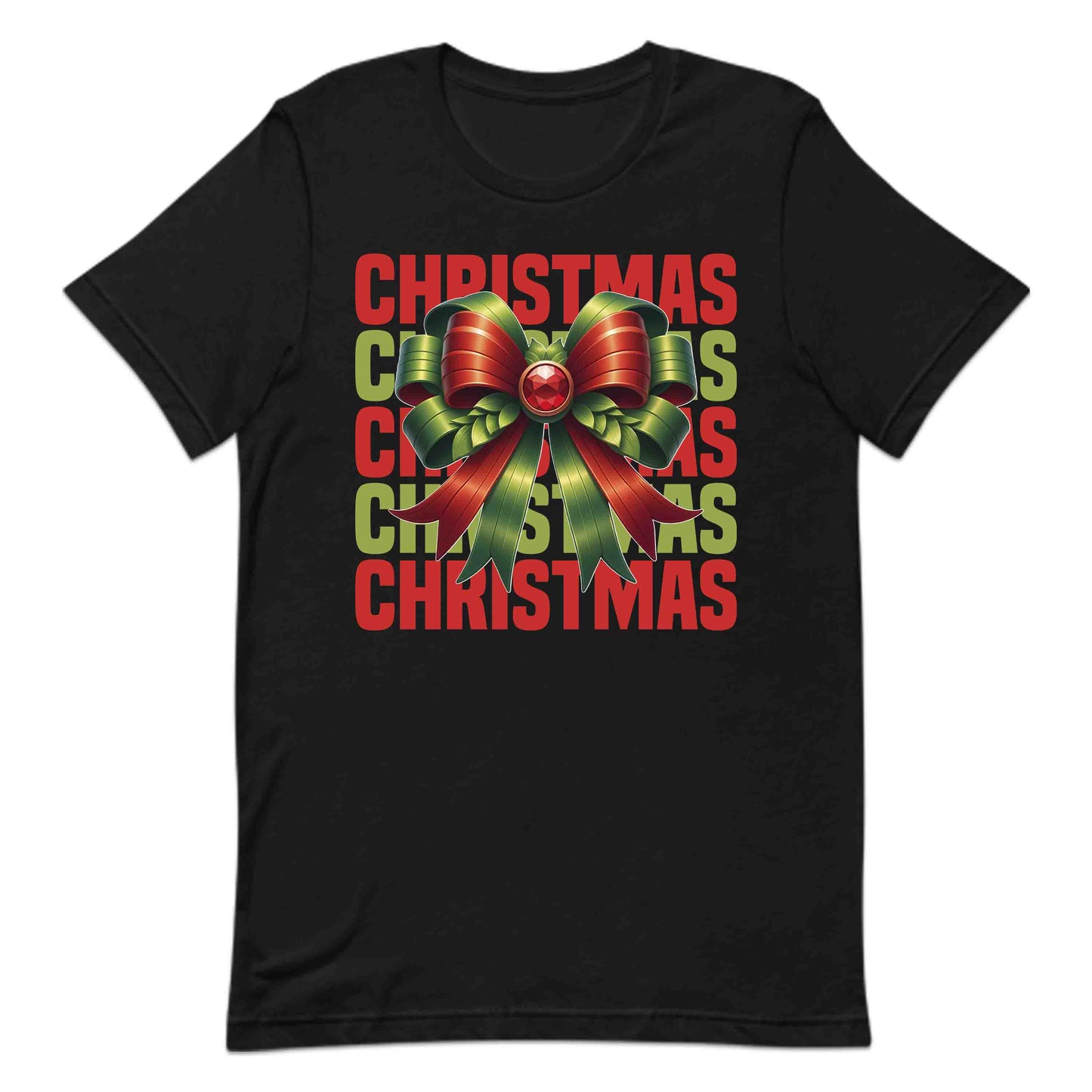 Traditional Christmas Bow Festive Coquette Xmas | PRODUCT CODE: TRDNLCHRBWON