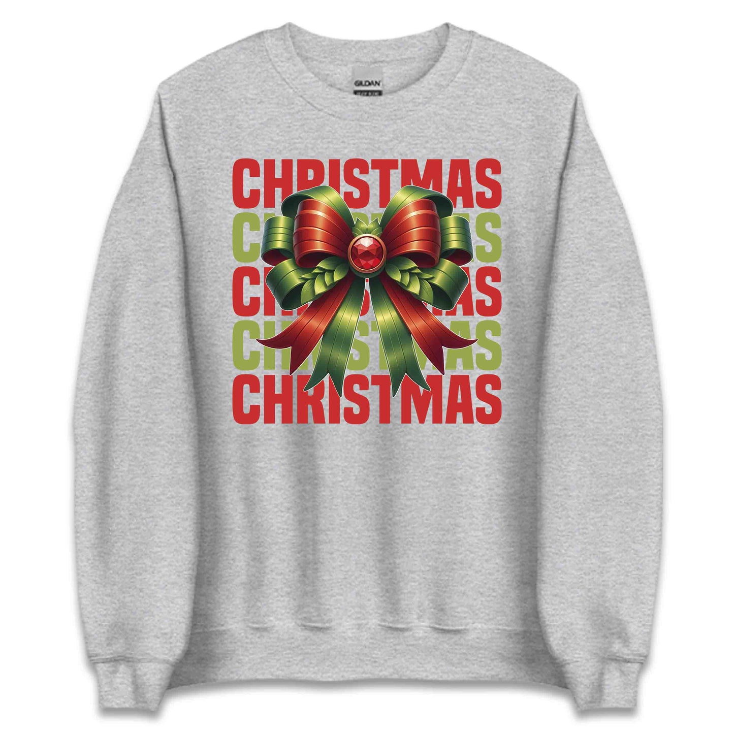Traditional Christmas Bow Festive Coquette Xmas | PRODUCT CODE: TRDNLCHRBWON