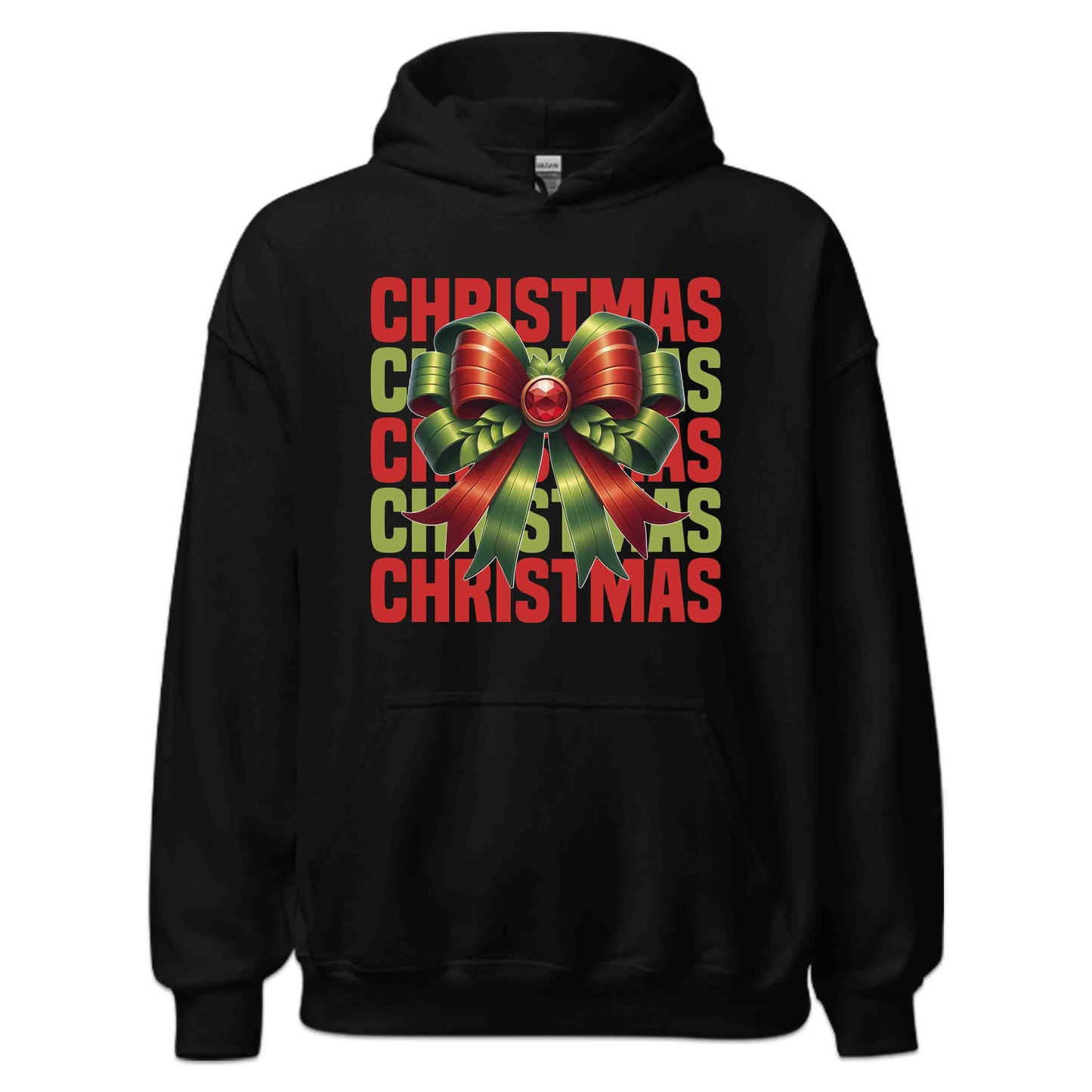Traditional Christmas Bow Festive Coquette Xmas | PRODUCT CODE: TRDNLCHRBWON