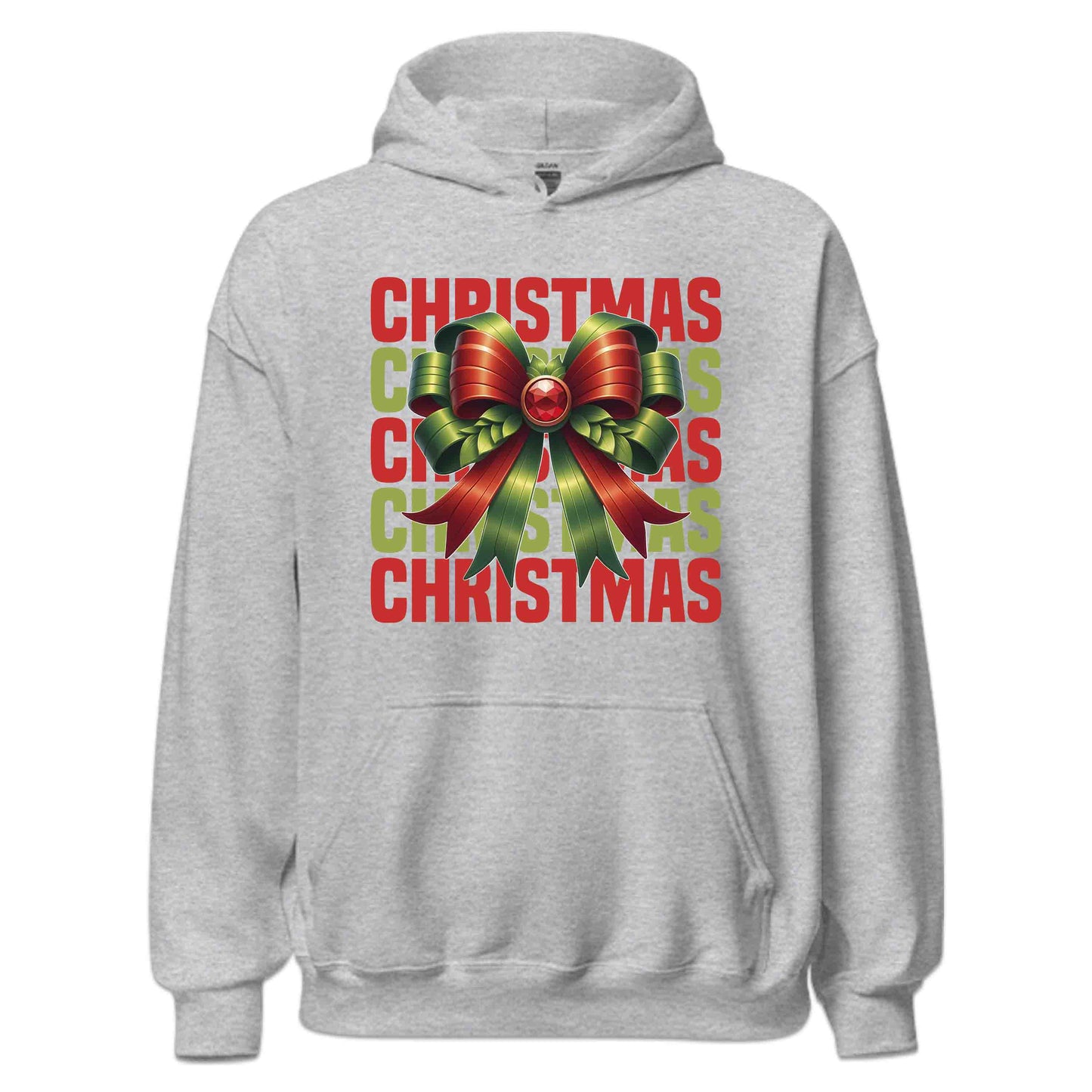 Traditional Christmas Bow Festive Coquette Xmas | PRODUCT CODE: TRDNLCHRBWON