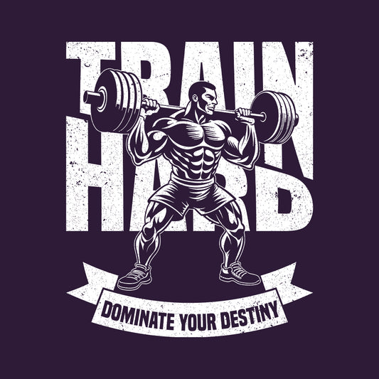 Train Hard Dominate Your Destiny Gym Powerful Workout | PRODUCT CODE: TRNDAMDOYRSY