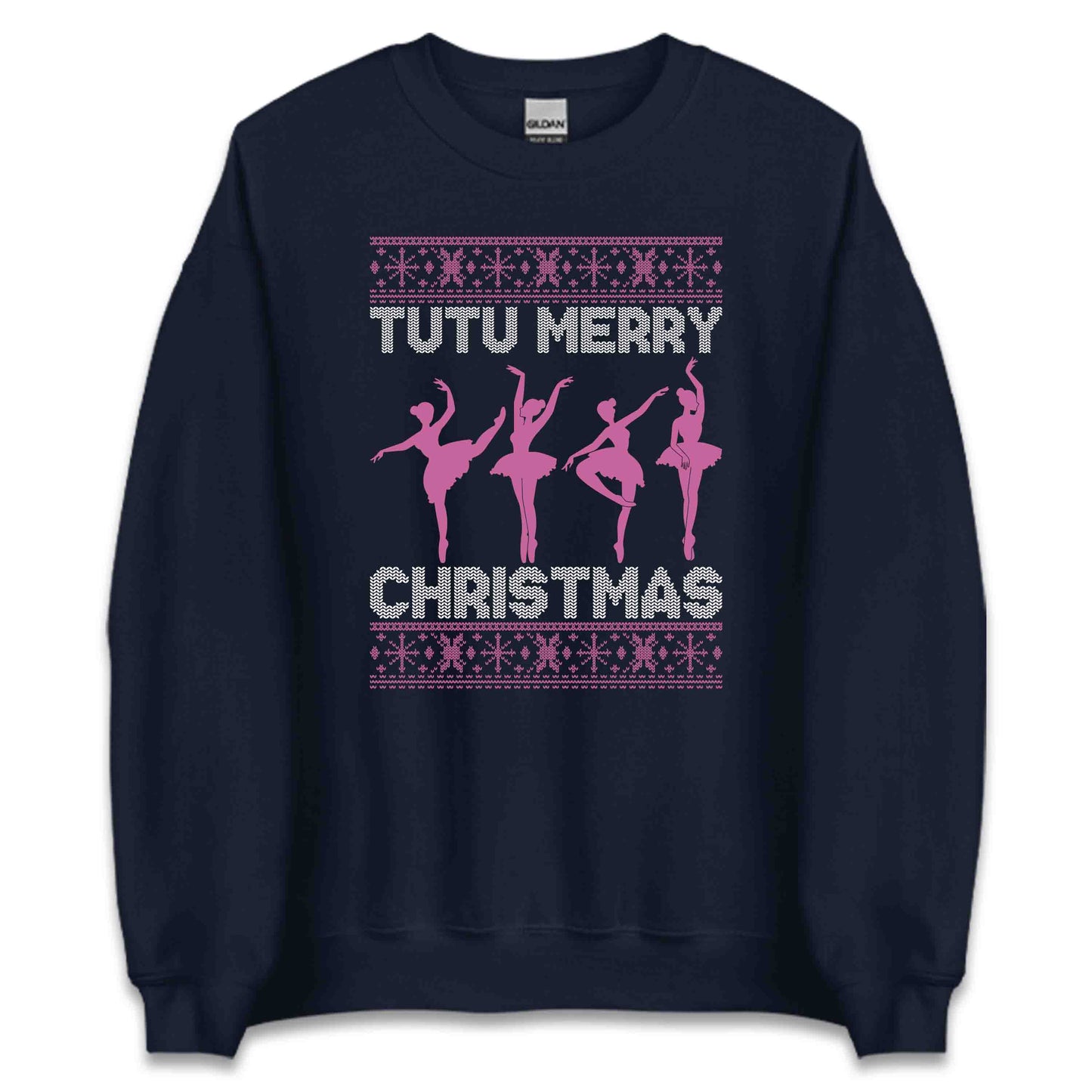 Tutu Merry Christmas Pink Ballet Dancers Ballerina Xmas | PRODUCT CODE: TUMRYVCHDNB