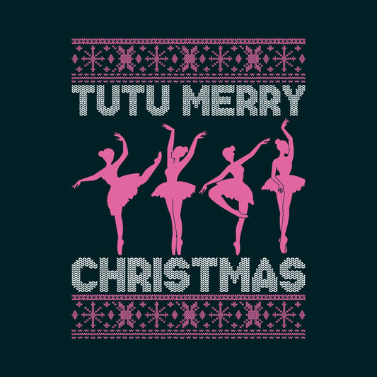 Tutu Merry Christmas Pink Ballet Dancers Ballerina Xmas | PRODUCT CODE: TUMRYVCHDNB