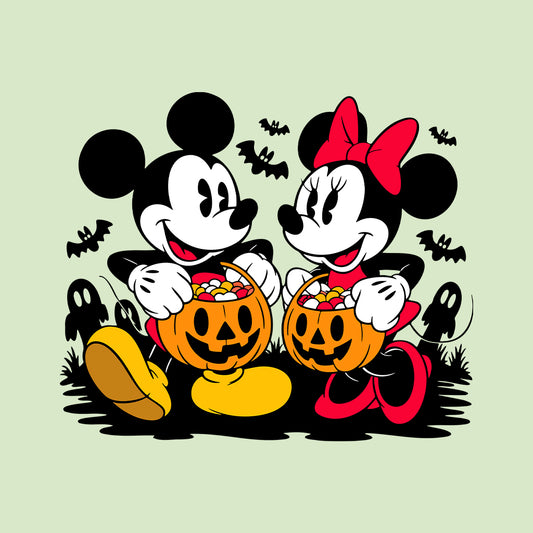 Trick-or-Treat Candy Bucket T-Shirt, Mickey & Minnie Sweatshirt, Disney Halloween Hoodie | PRODUCT CODE: TWERNVSJGD