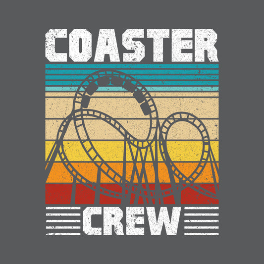 Vintage Roller Coaster Crew Amusement Park Thrill Ride Enthusiast | PRODUCT CODE: VNTRGCSTOR