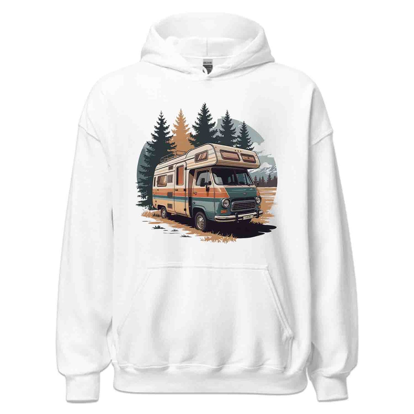 RV Camper Life T-Shirt, Road Trip Sweatshirt, Forest Travel Hoodie | PRODUCT CODE: VSFFHTYUHG