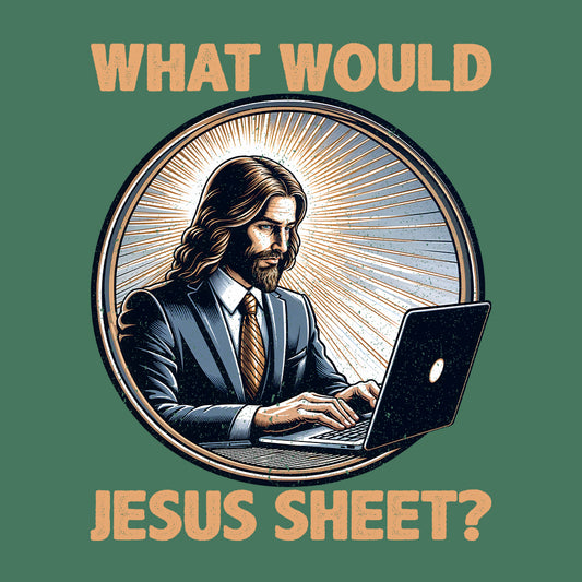 What Would Jesus Sheet Funny Spreadsheet | PRODUCT CODE: WHTULDJSU