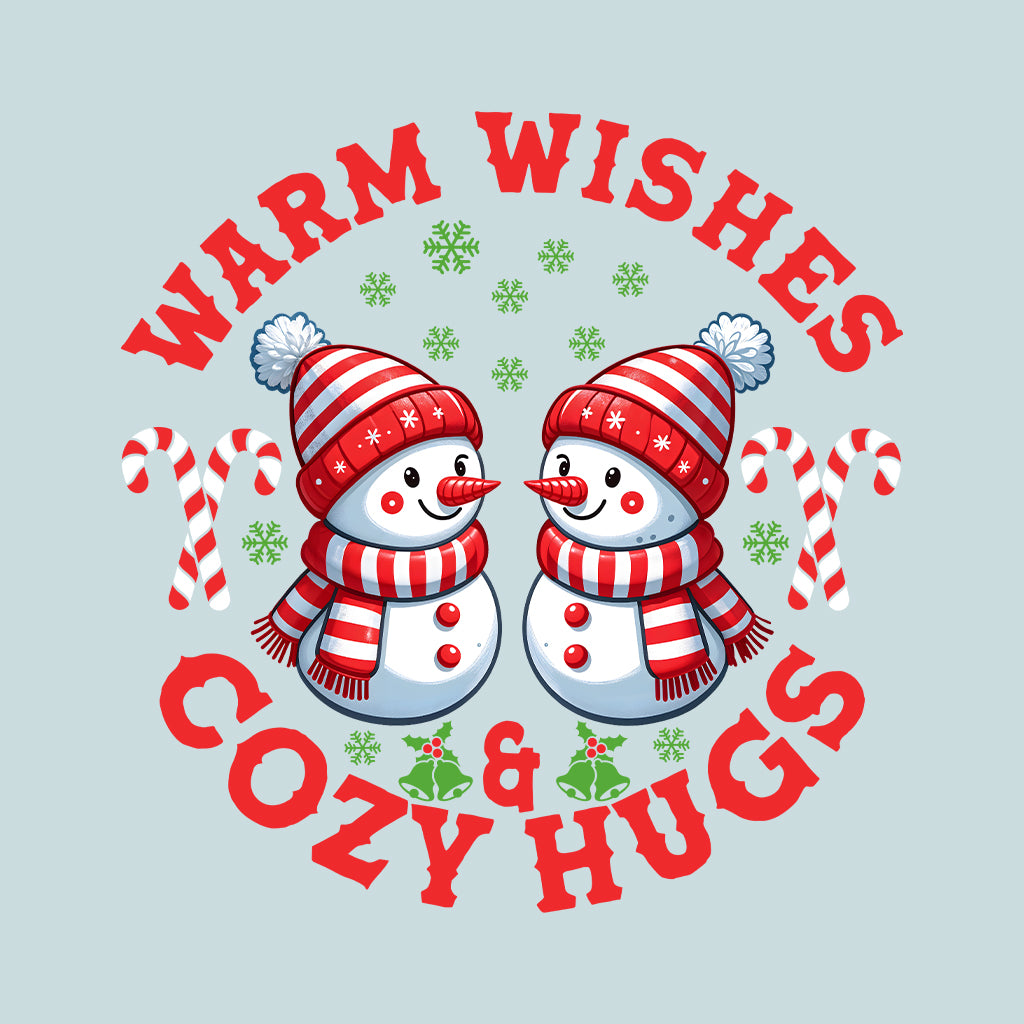 Christmas Snowmans Warm Wishes Cozy Xmas Hugs | PRODUCT CODE: WMRHSZYCO